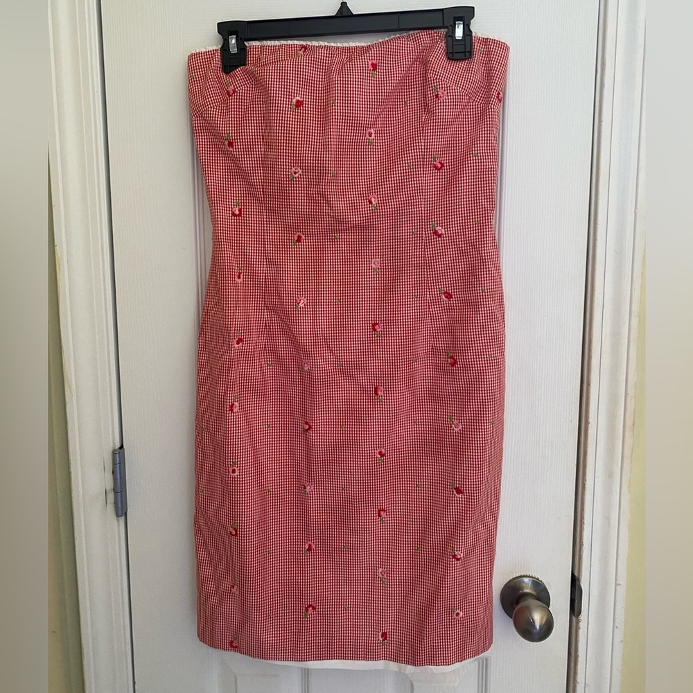 ADORABLE vintage gingham dress
